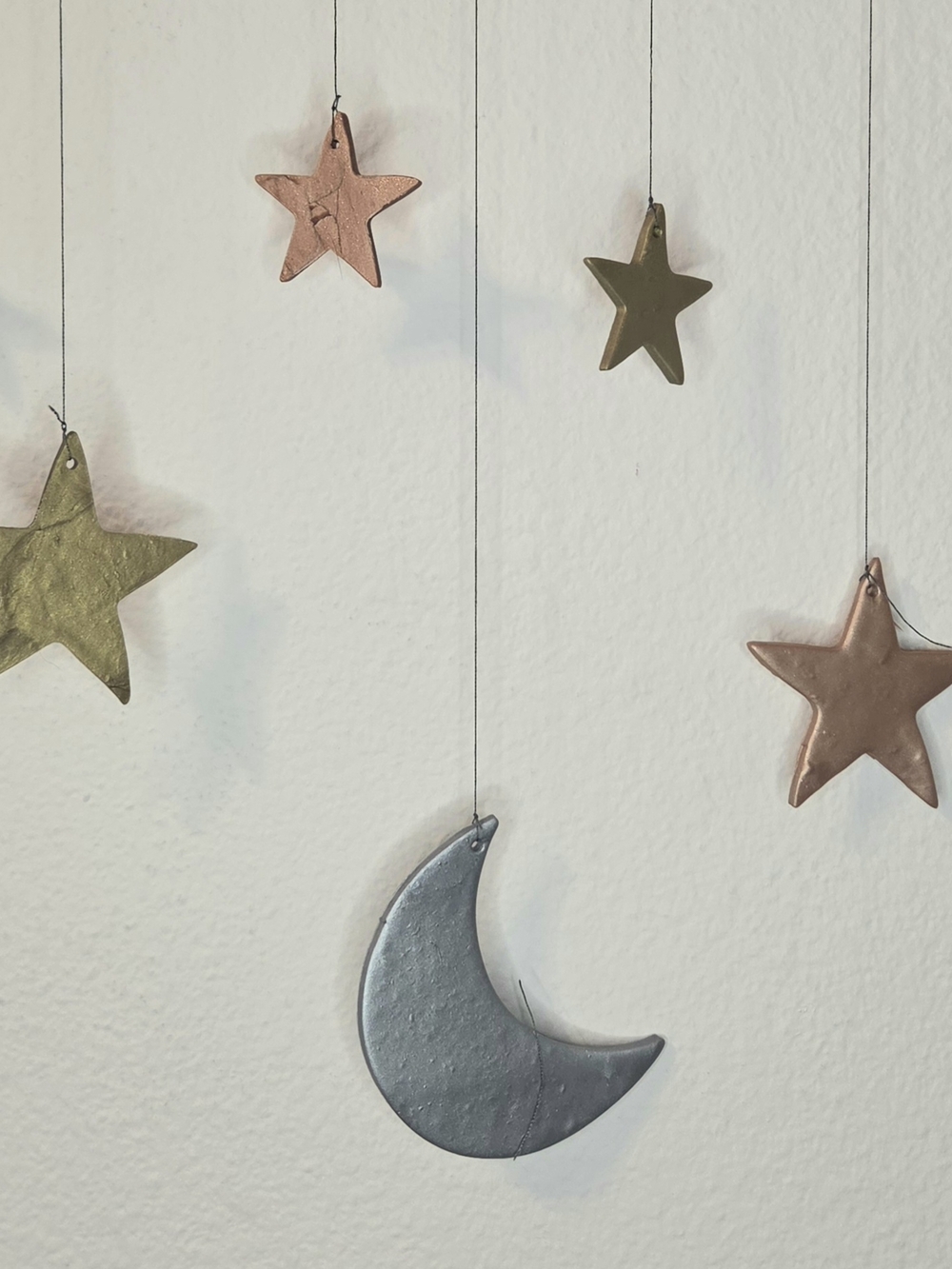 Moon And Stars Wall Hanging - Picture 3 of 4